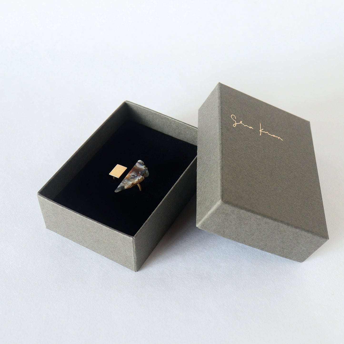 ring _ half moon #007