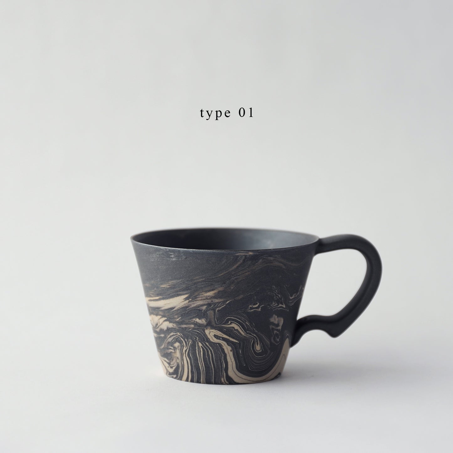 tea cup - black