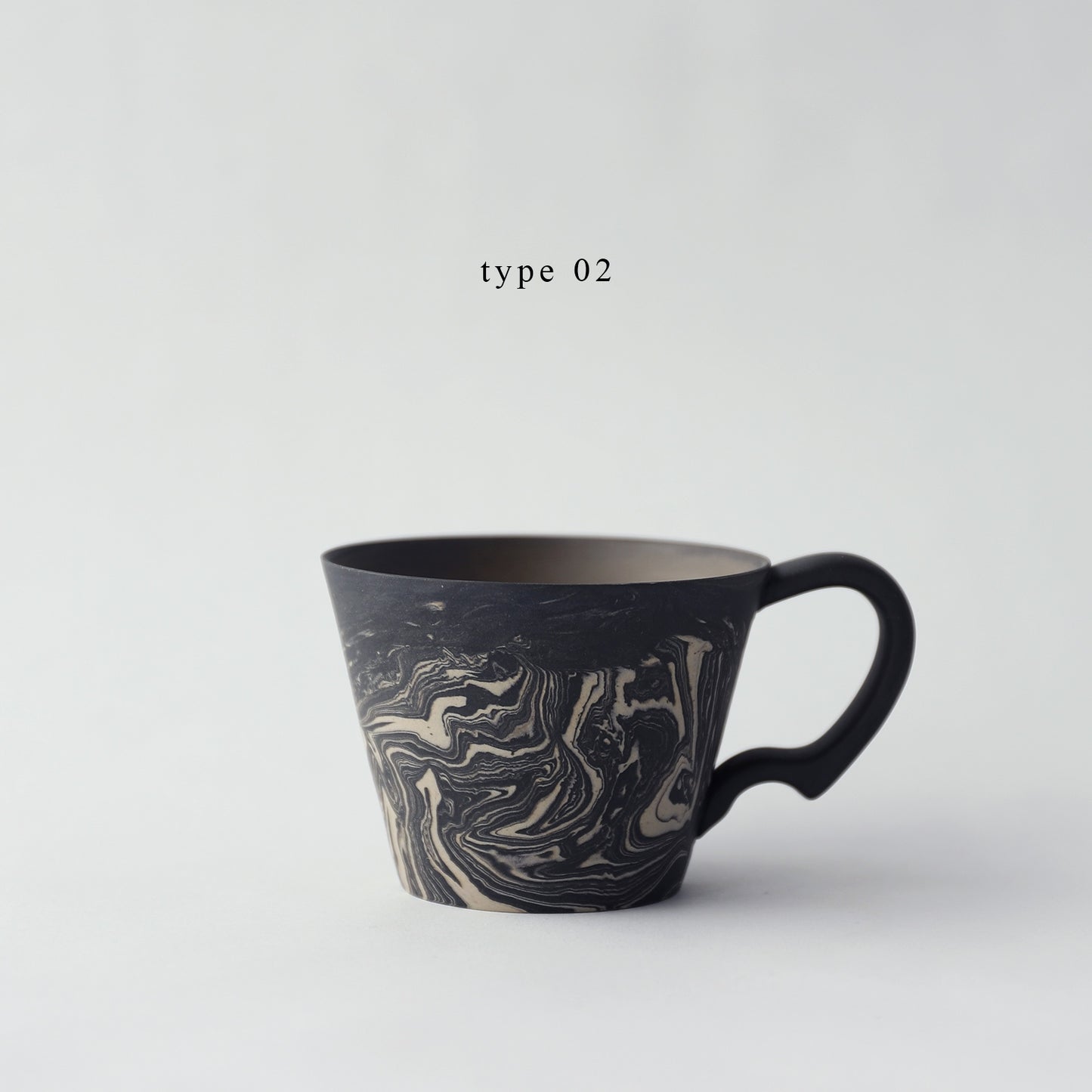 tea cup - black
