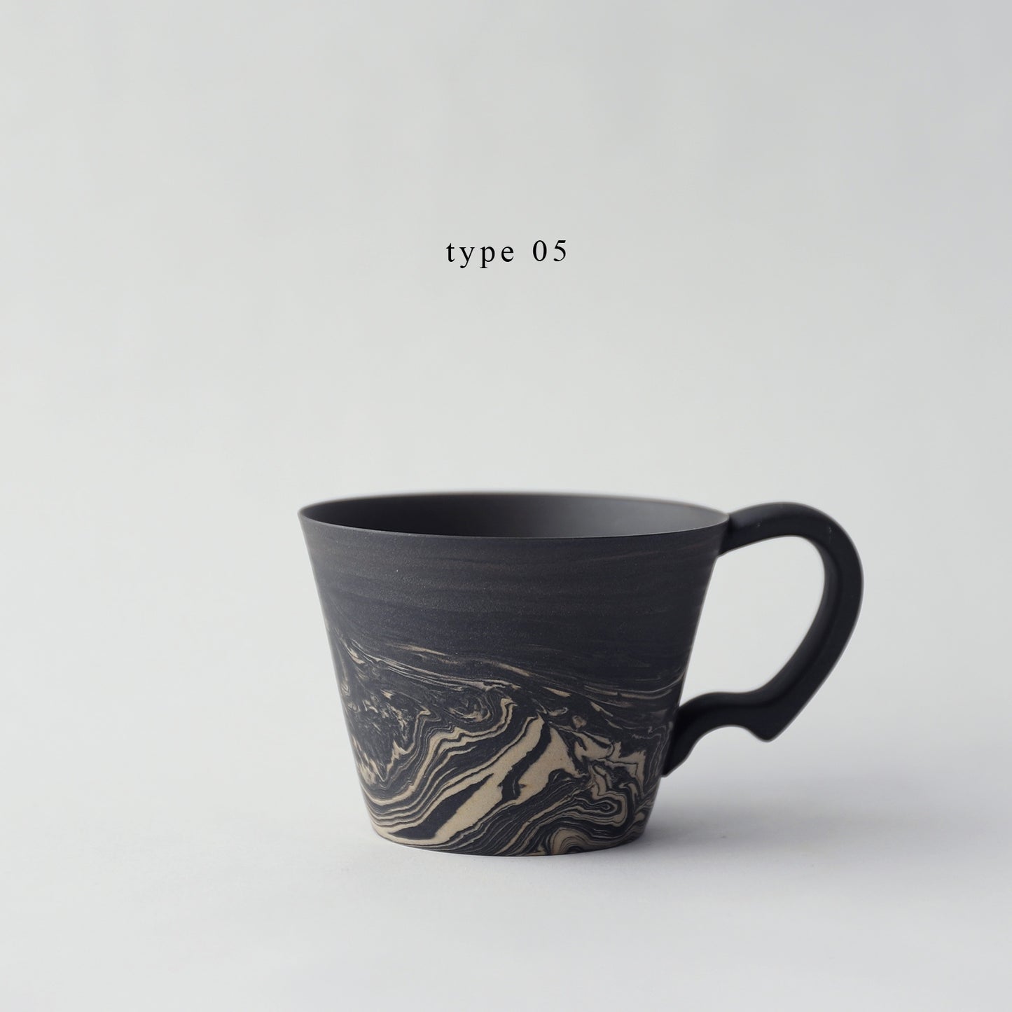 tea cup - black
