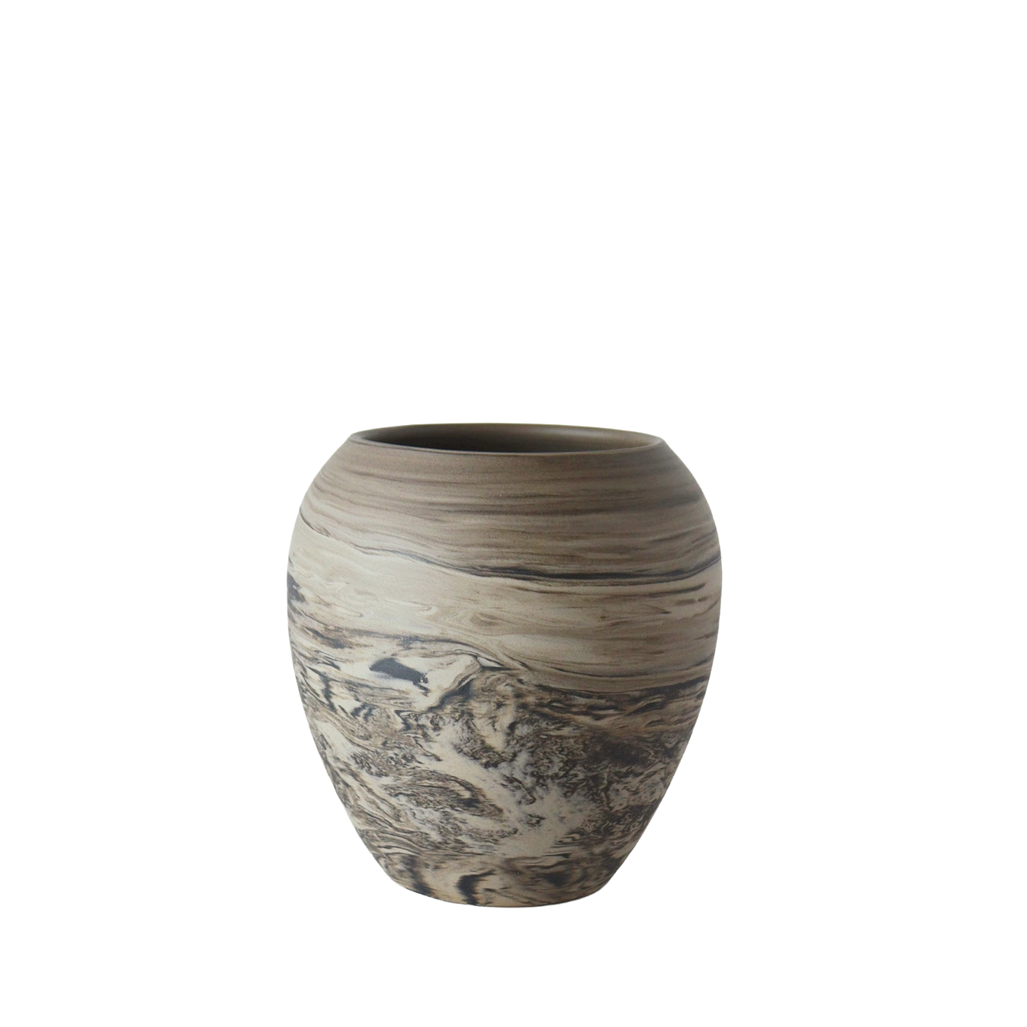 flower vase - white