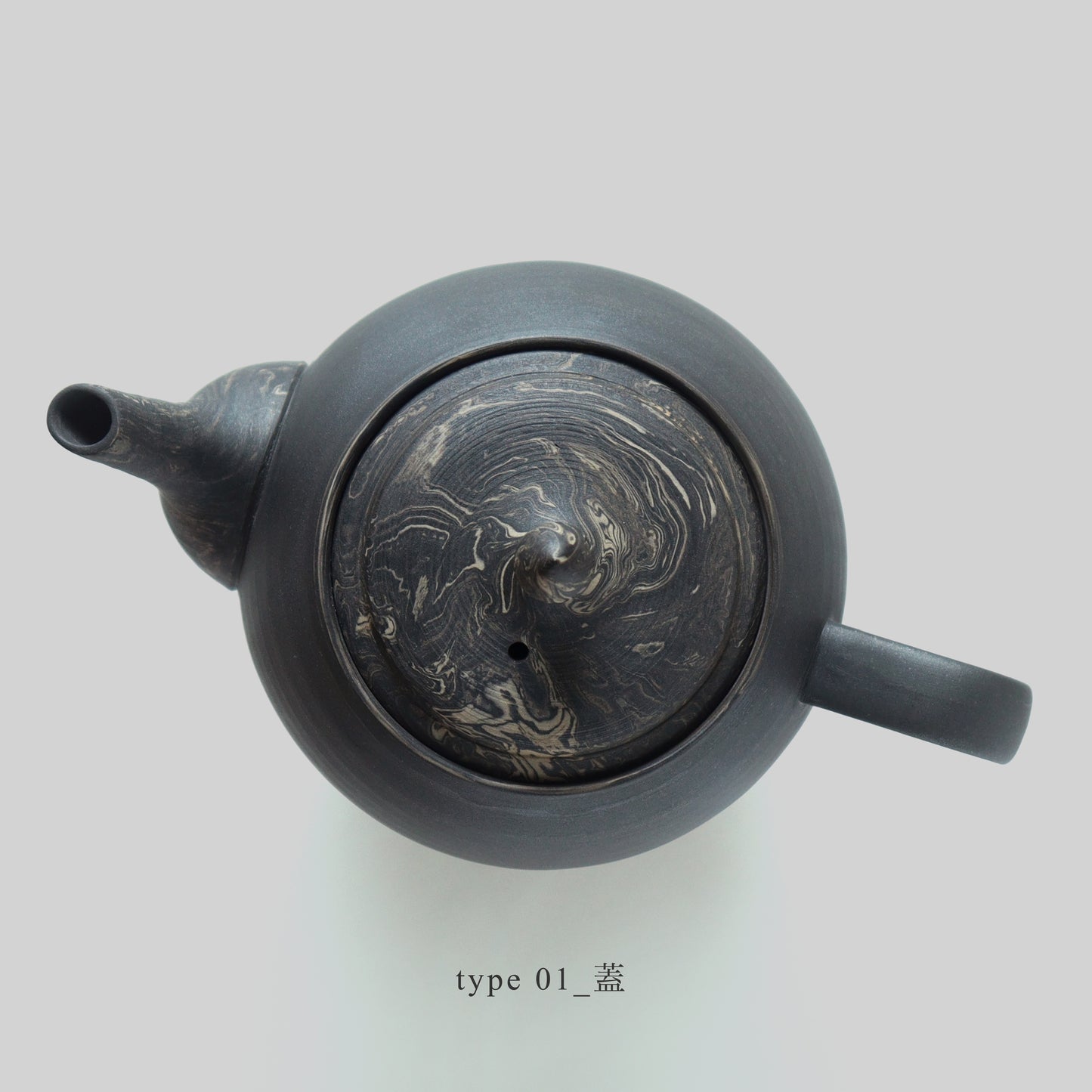tea pot - black A