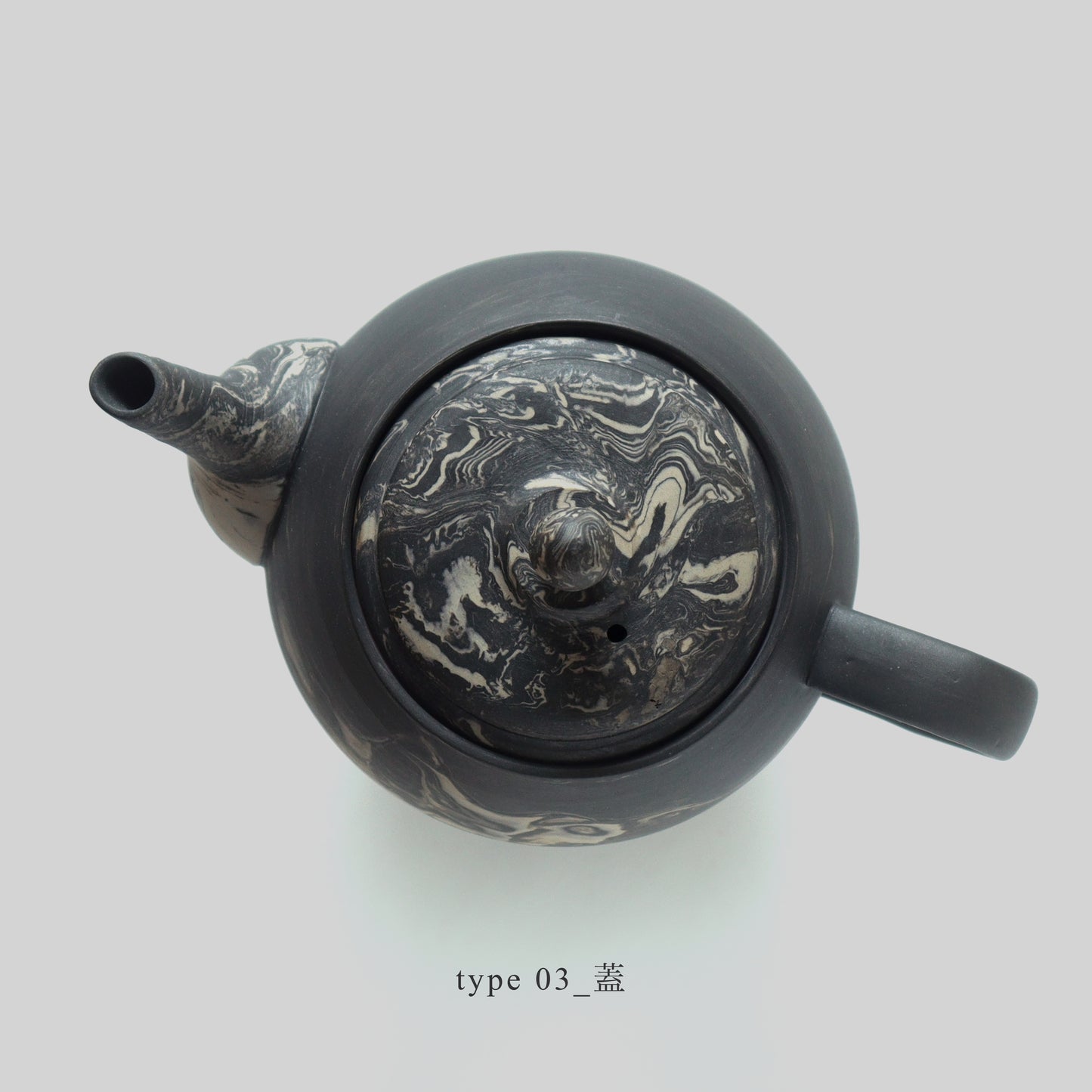 tea pot - black A