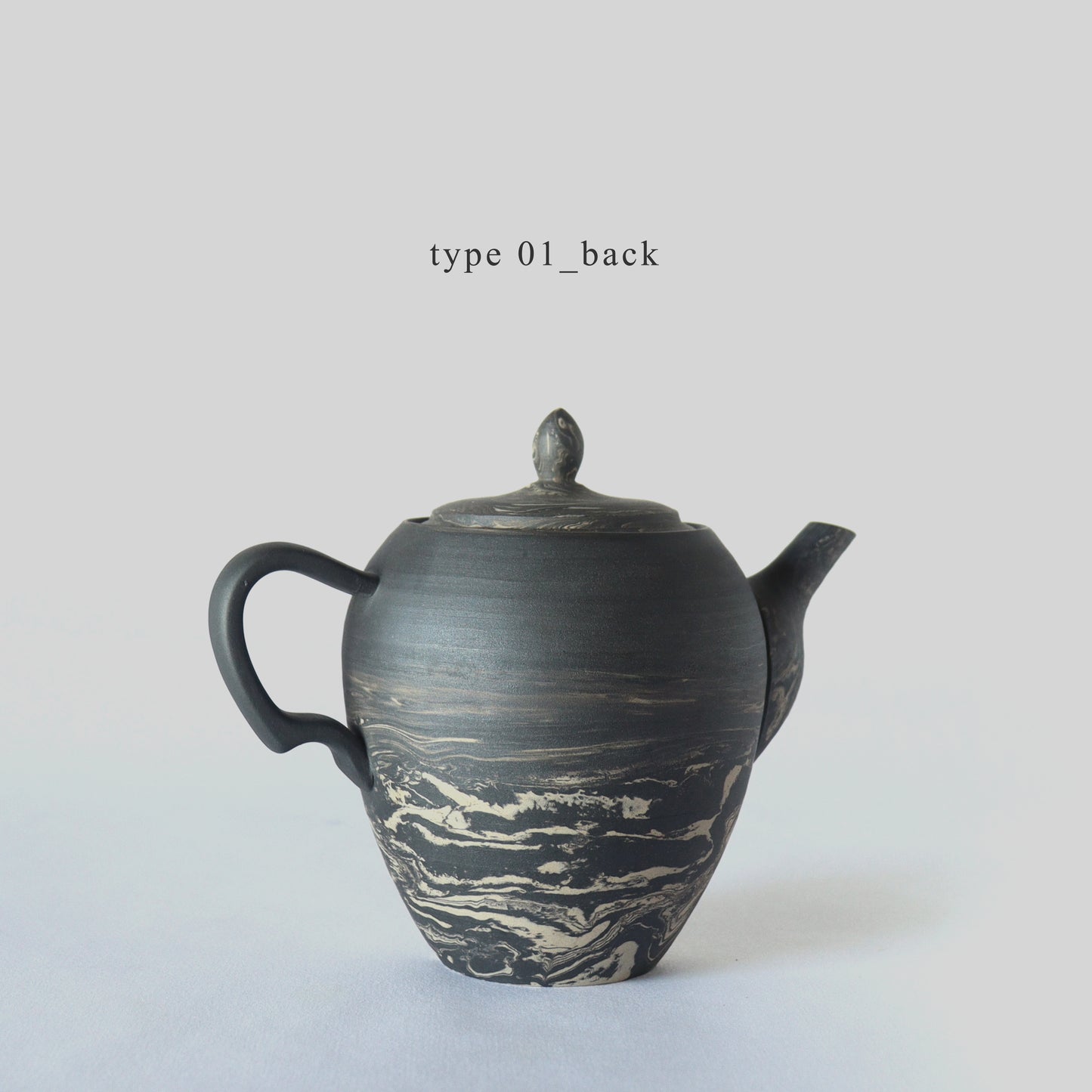 tea pot - black A
