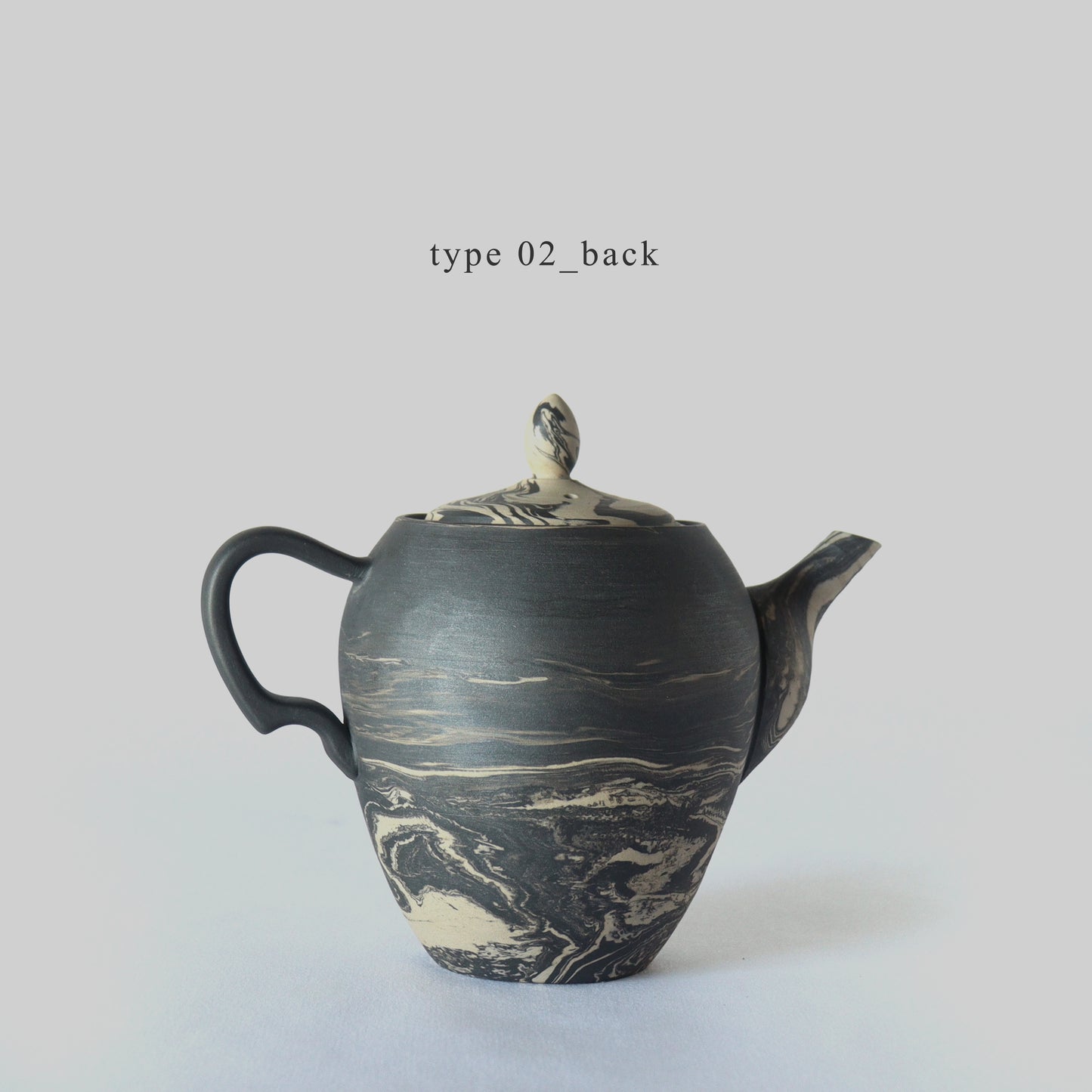 tea pot - black A