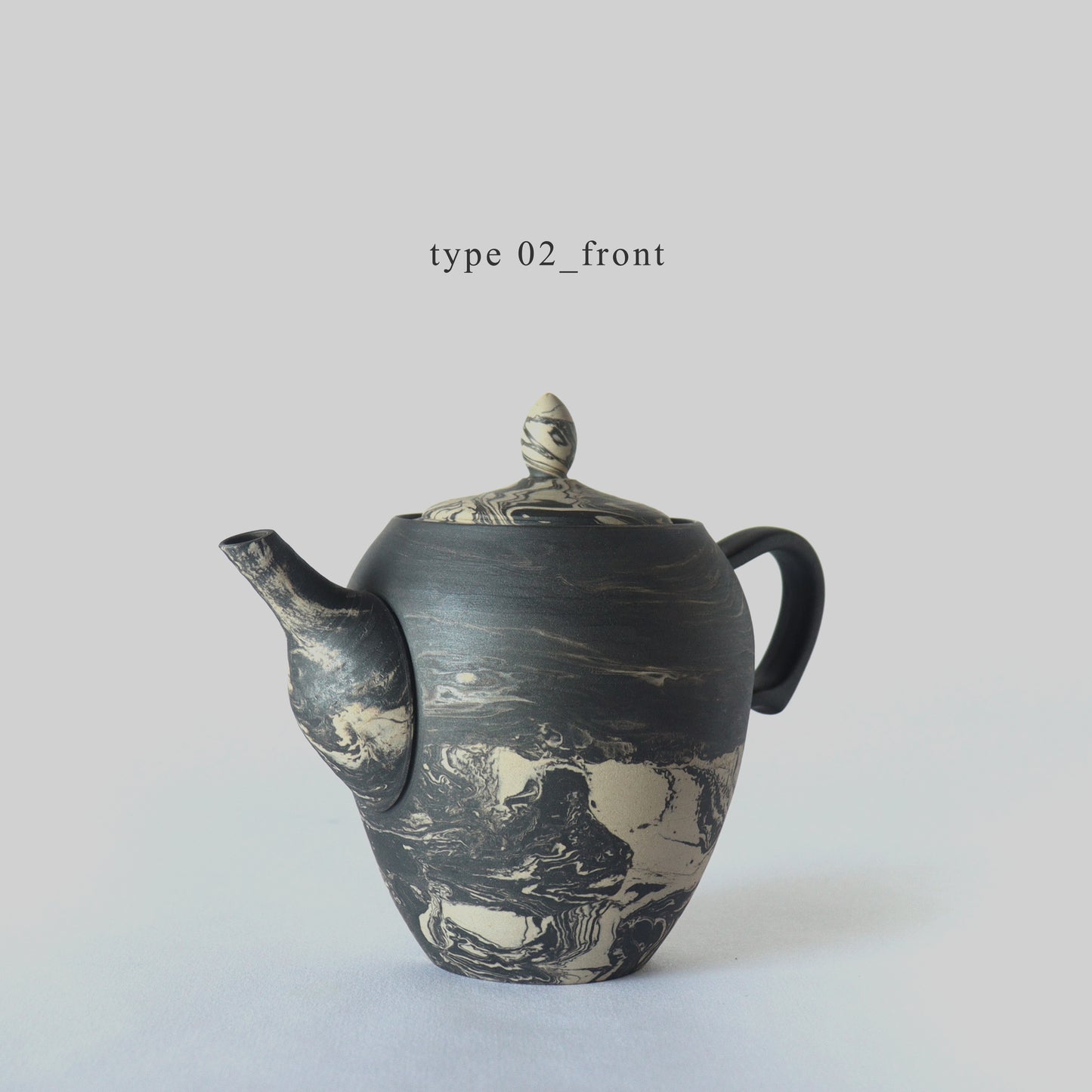 tea pot - black A