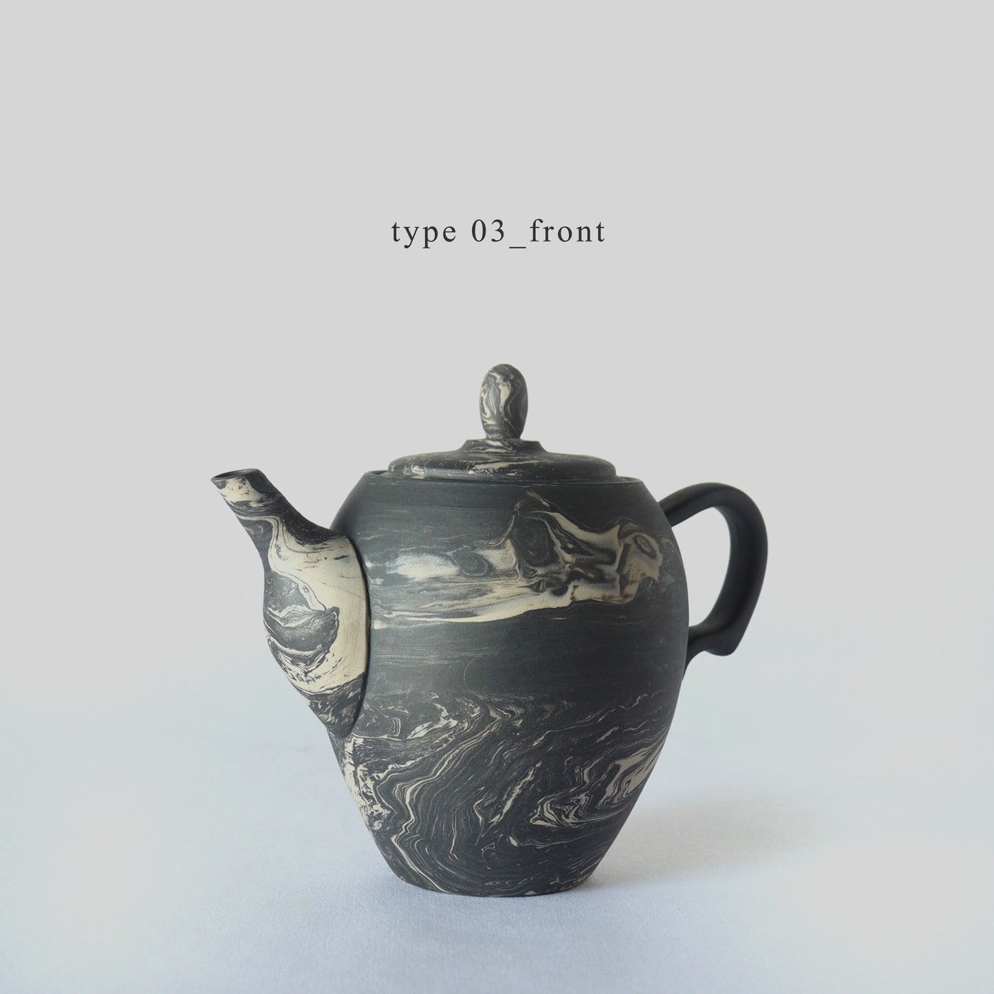 tea pot - black A