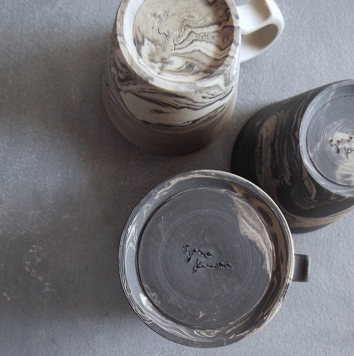 coffee cup - black