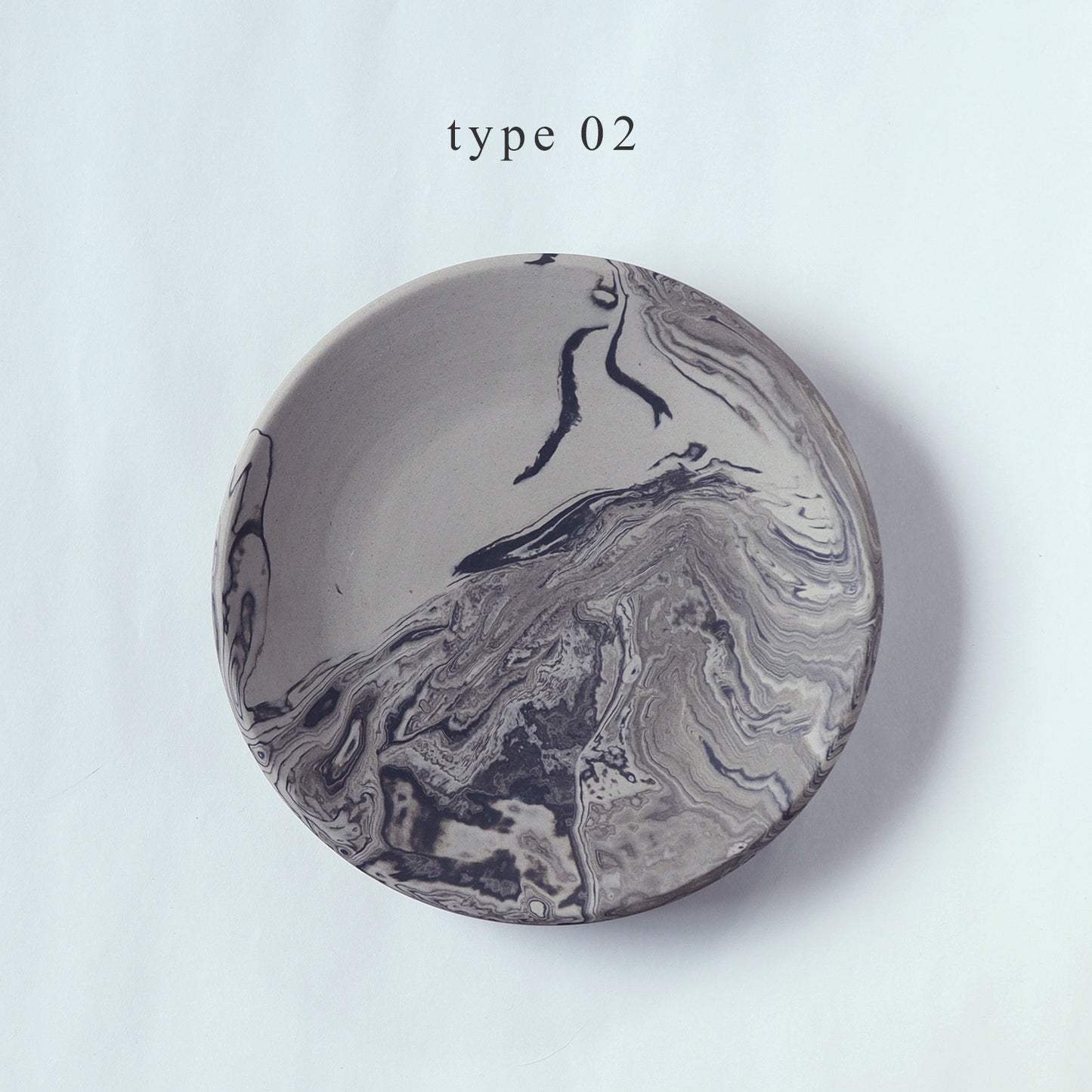 plate S - white