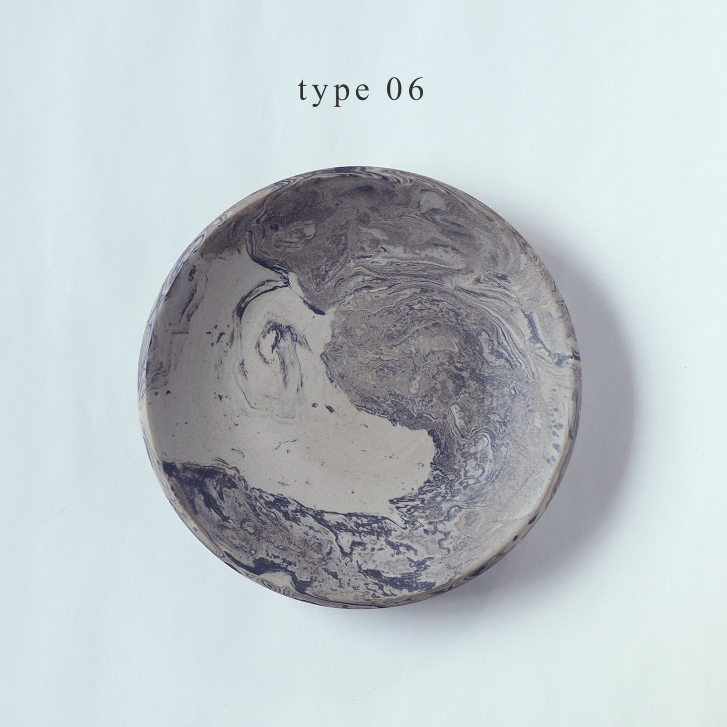 plate S - white