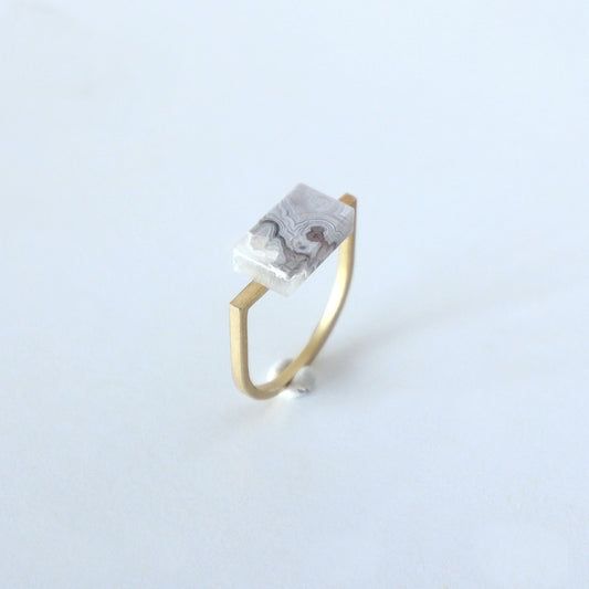 ring _ half moon  #006