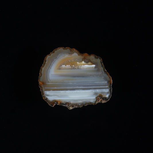 agate slice  #001