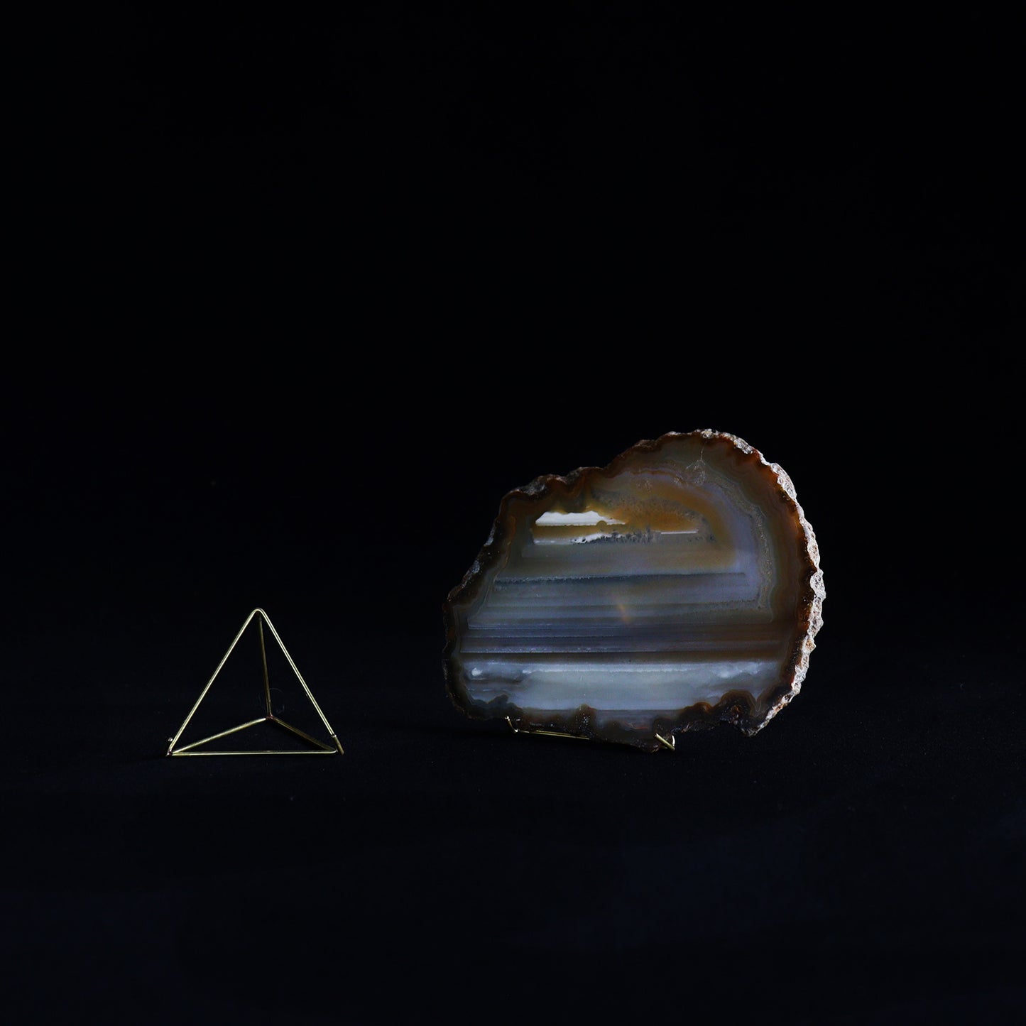 agate slice  #001