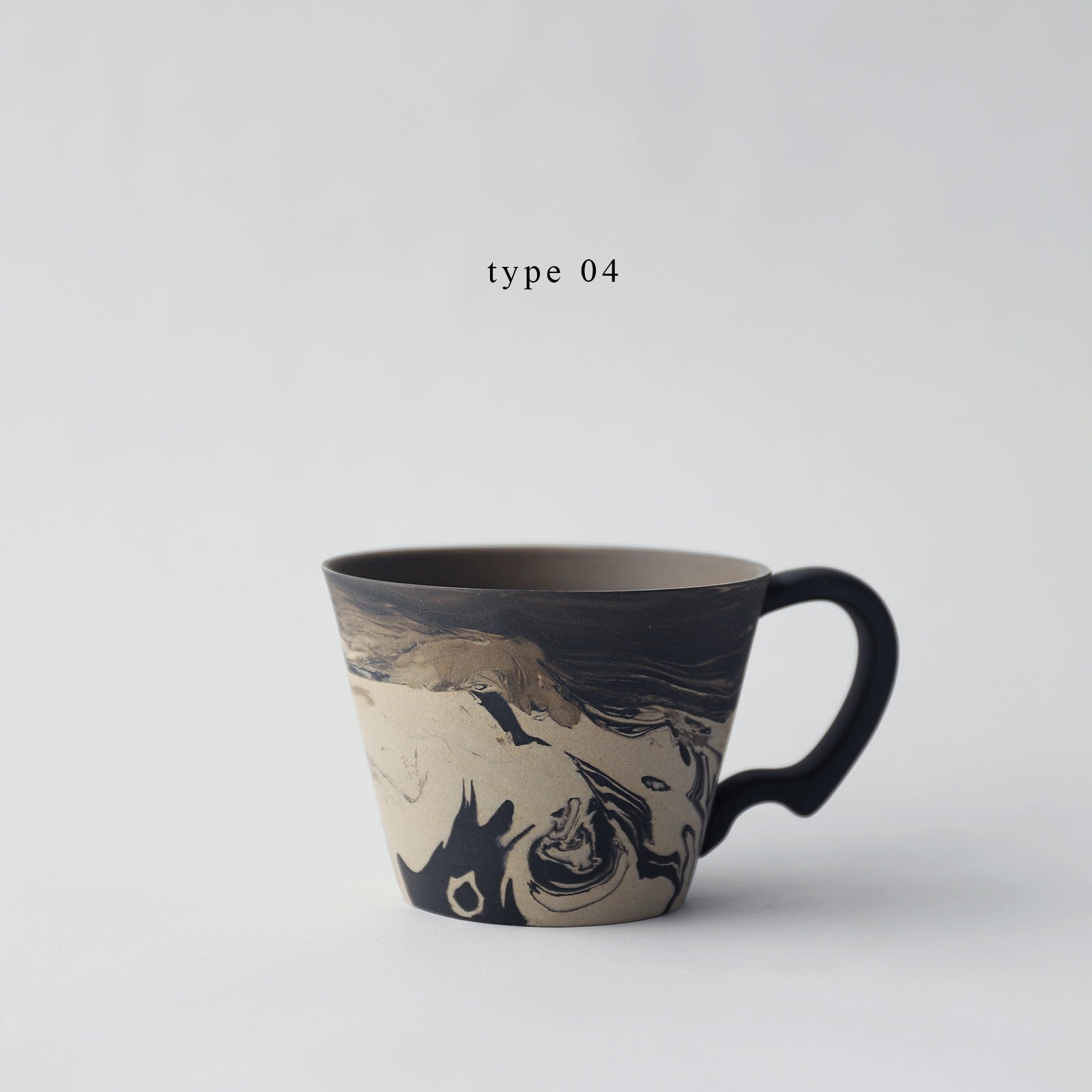 tea cup - black