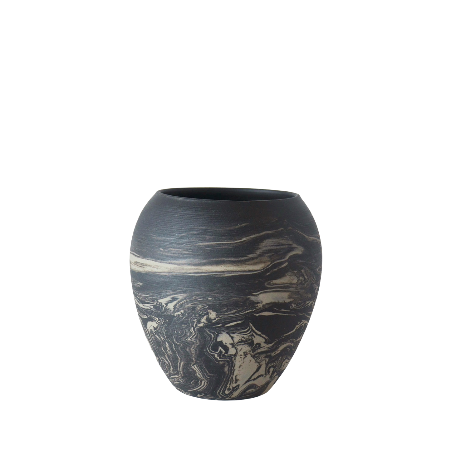 flower vase - black