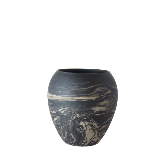 flower vase - black