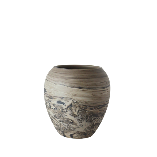 flower vase - white