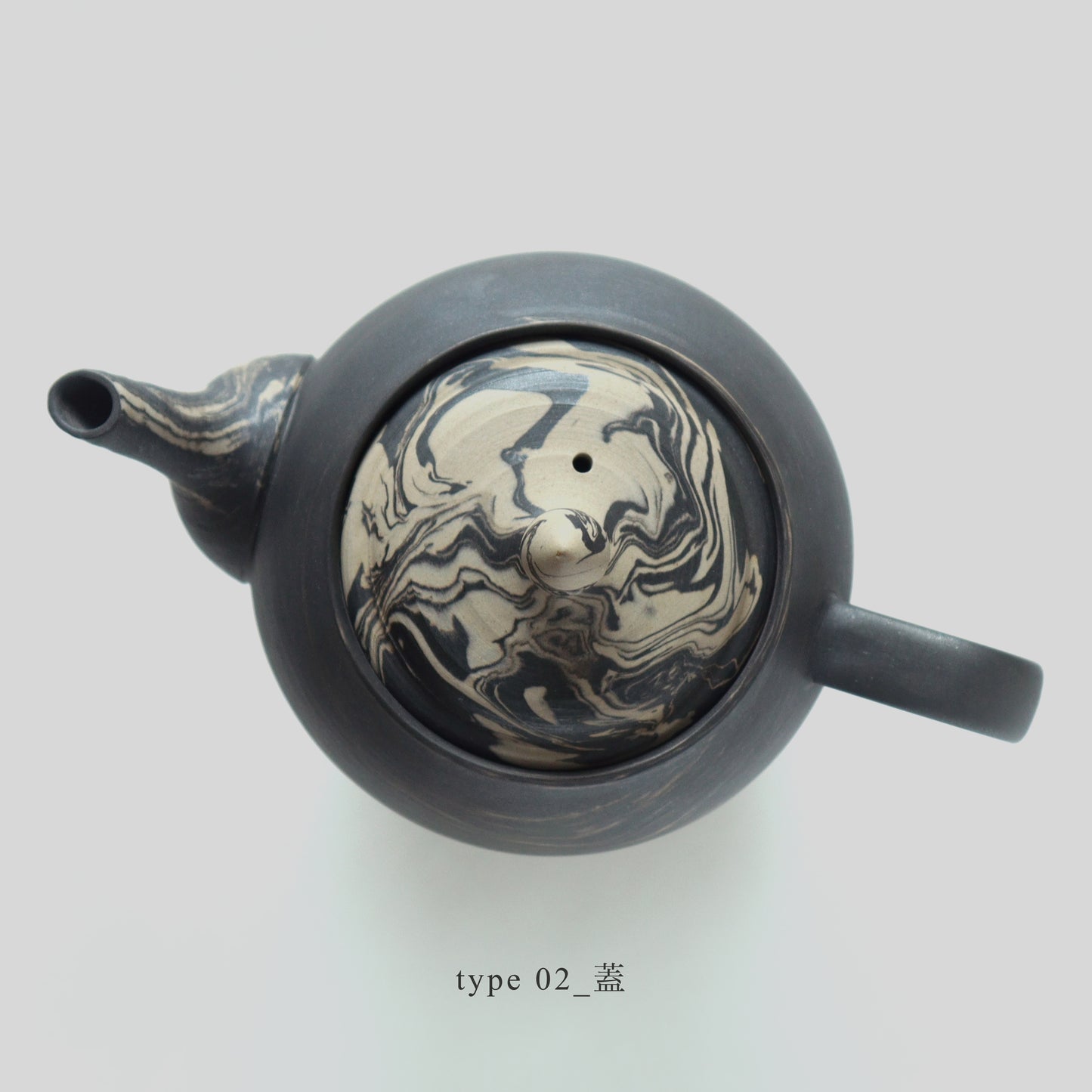 tea pot - black A