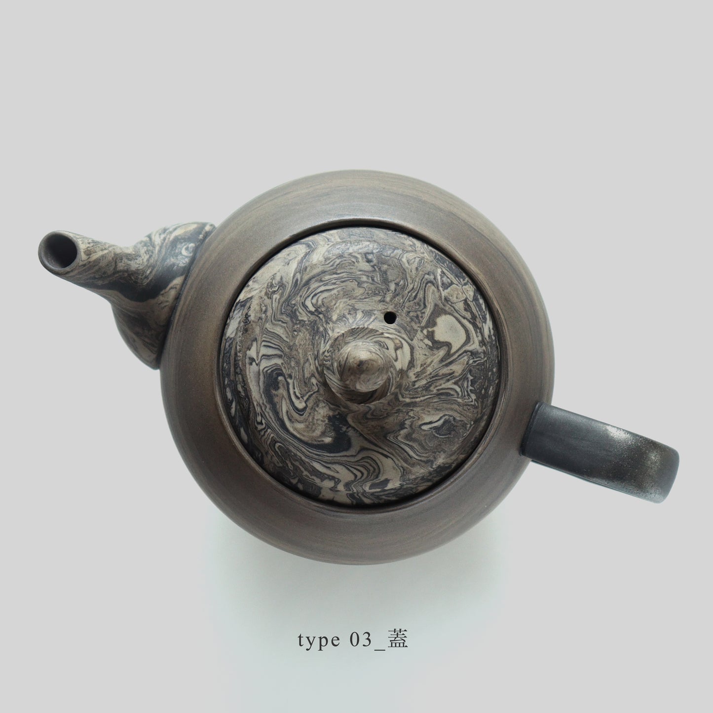 tea pot - white