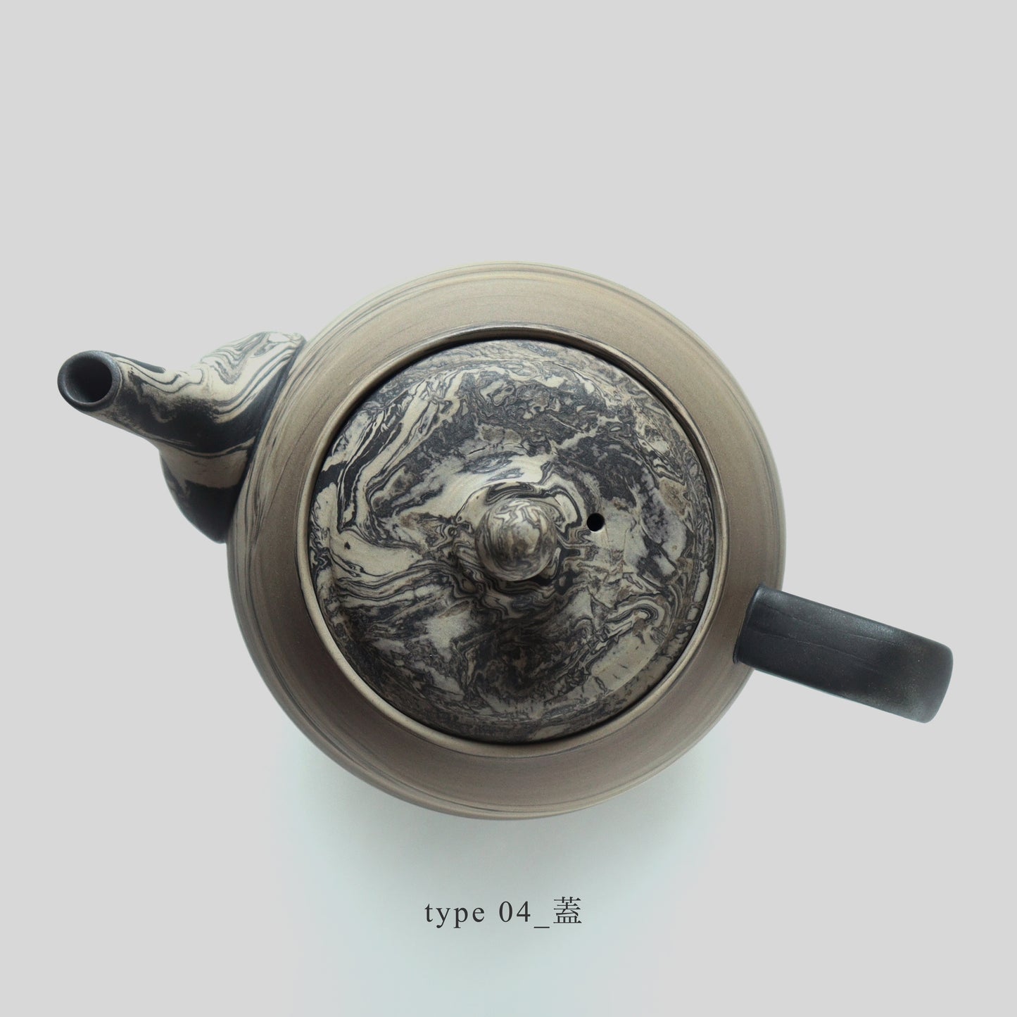 tea pot - white