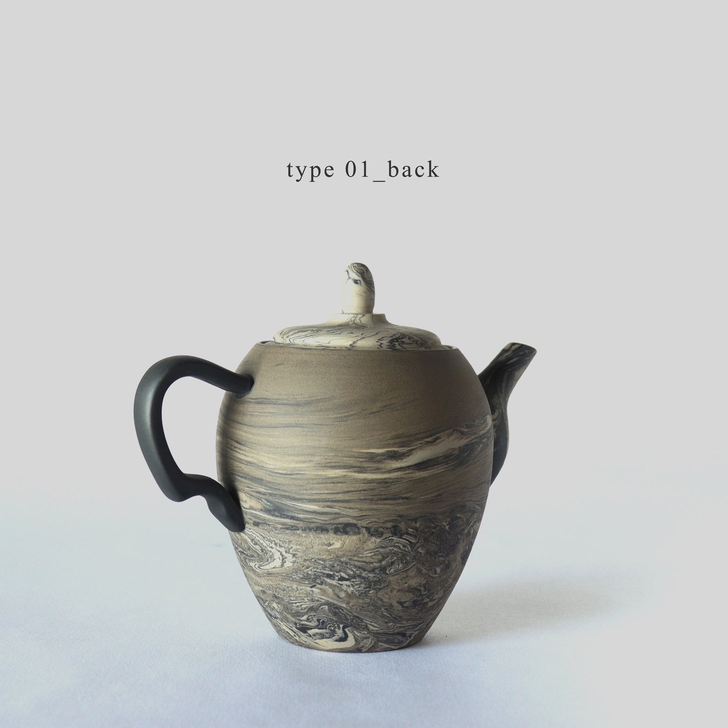 tea pot - white