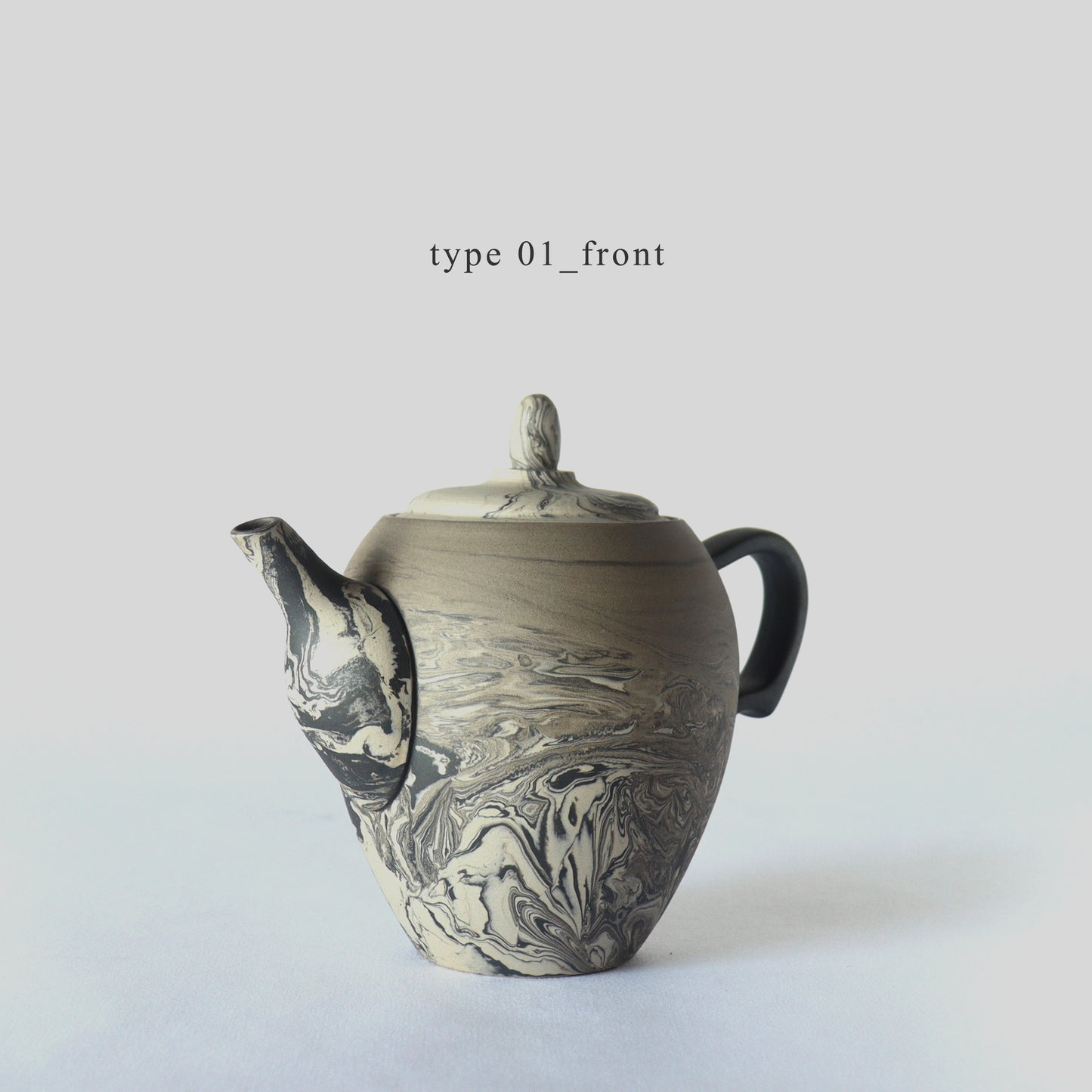 tea pot - white