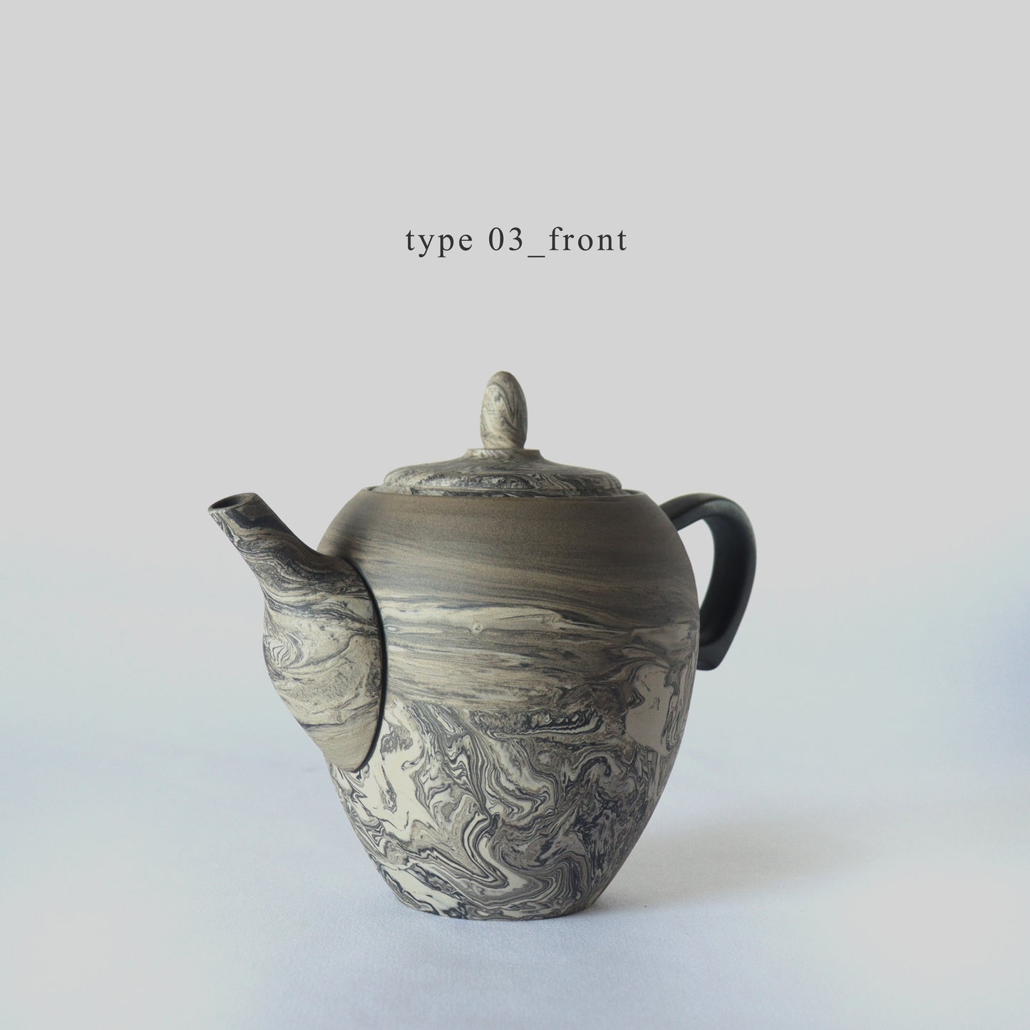 tea pot - white